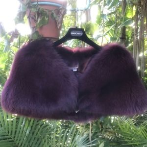 Cabernet Fox Stole